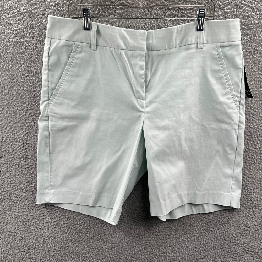 Womens Tailored Bermuda Shorts 16 Coastal Preppy Quiet Luxury Resort Classic